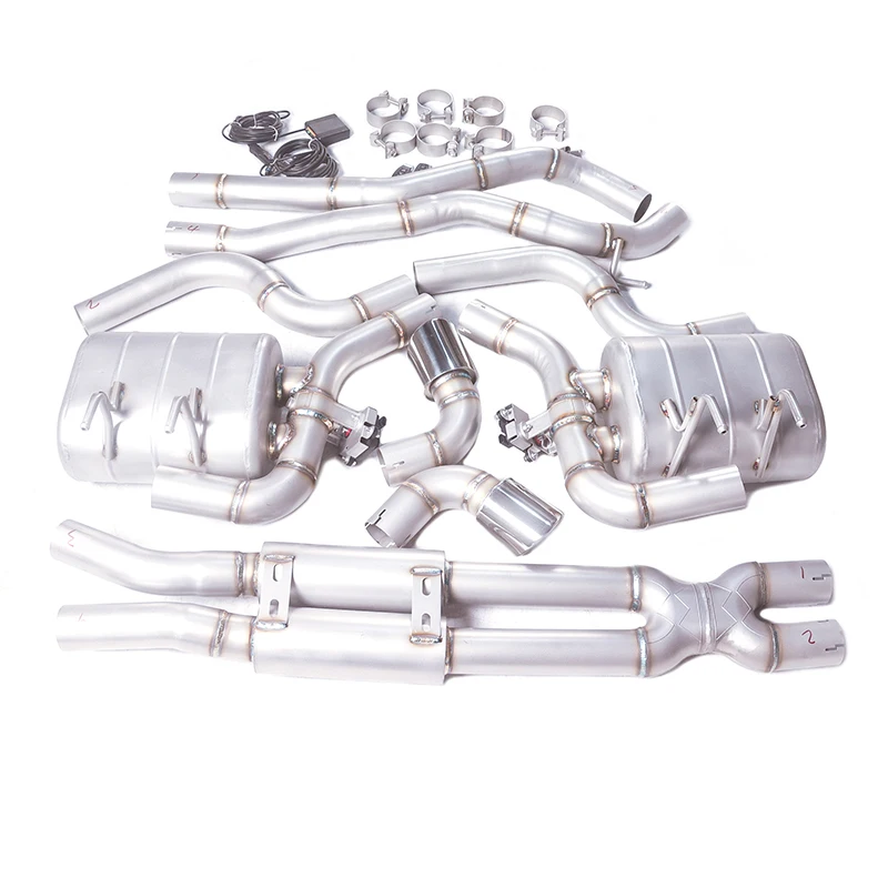 

[Custom product] For the Chevrolet Camaro 3.6L V6 exhaust Catback Valve muffler SS 304 adjustable exhaust system