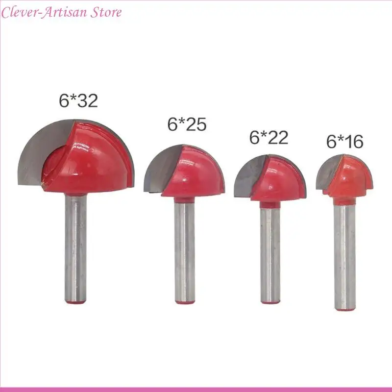 E06B 4/5 PCS Shank круглый маршрутизатор для Cove Box Bit Bit Stainless Woodwork