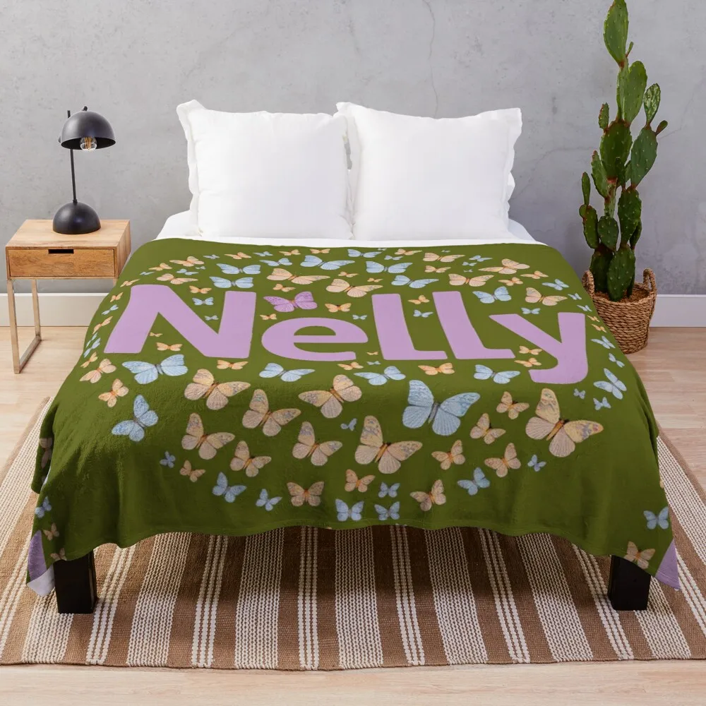 Nelly are you a romantic lover, butterfly ? style Throw Blanket Baby Thermal Blankets