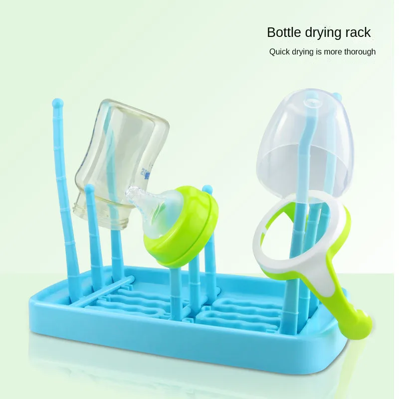 Baby Feeding Bottle Drain Rack, Nipple Feeding Cup Holder Storage Drying Rack, Hygienic Cleaning Dryer
