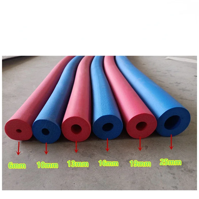 2M Internal diameter 6/10/13/16/20mm* 13mm Thickness Thermal Insulation PPR Pipe Sponge Foam Rubber Tube tubular holder