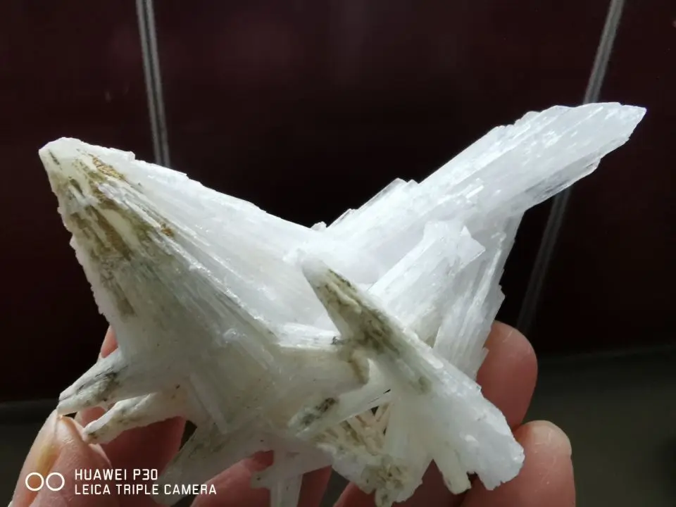 4.02” Natural Mineral Crystal Scolecite Flower Rock Specimen