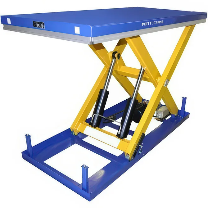 

Customized Stationary Scissor Lift Table 1-10ton Fixed Electric Hydraulic Scissor Lifting Platform