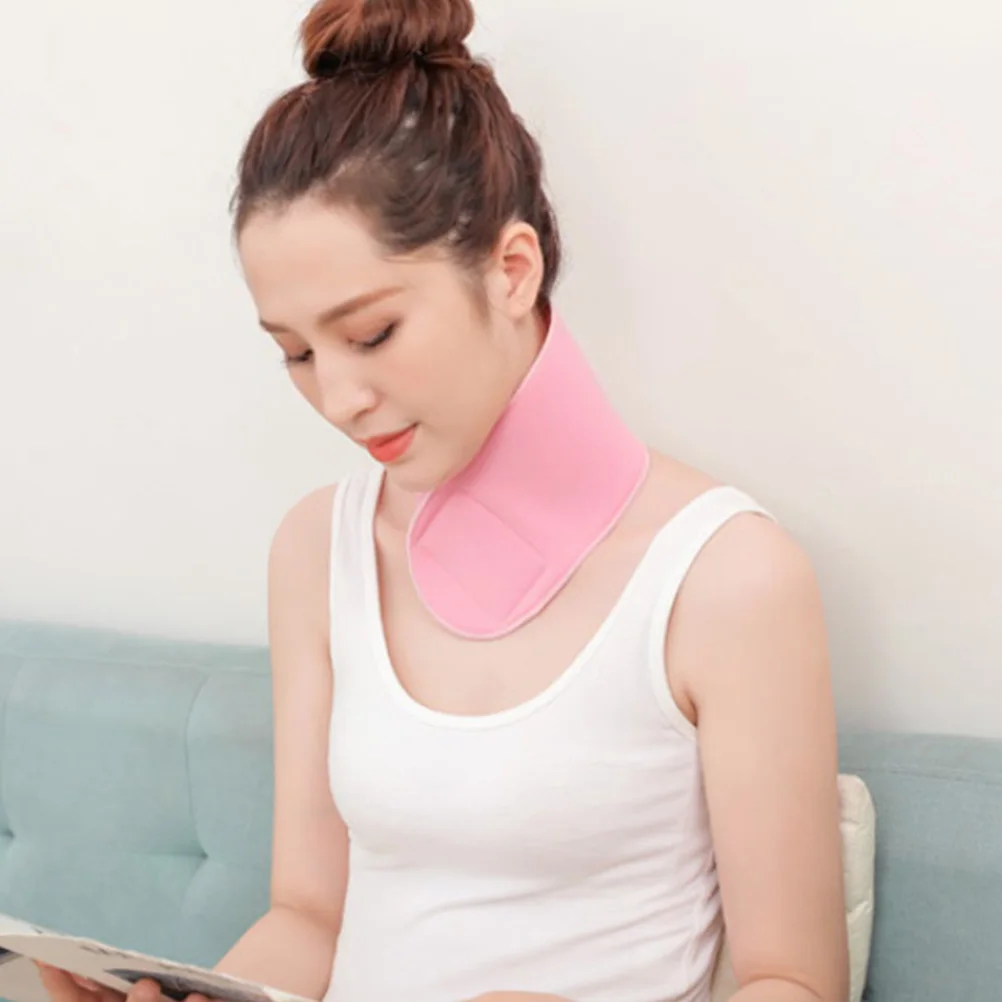 

Anti Wrinkle Neck Pad Essential Oil Gel Patches Pink Reusable Stretchable Moisturizing Care Masks Teaching Equipment Laboratory