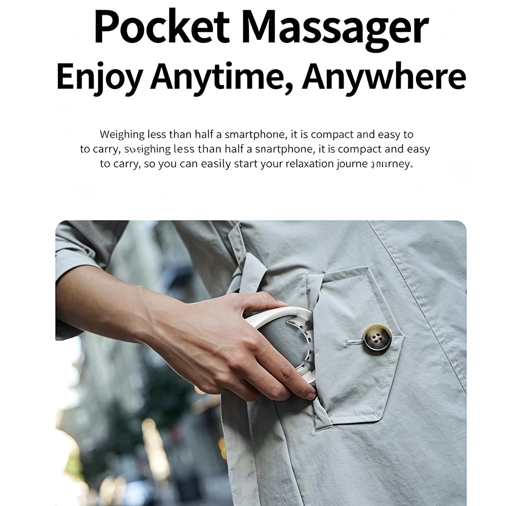 TENS Pulse Neck Massager Cervical Spine Vibration Smart Massager Muscle Kneading Massage Wireless Portable Type C No Heating gallery 5