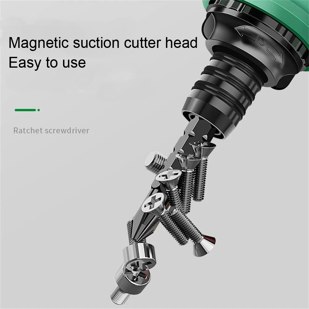 12In1 High Quality Ratchet Screwdriver Set With Multifunctional Adjustable Inner Cross Shaped Triangular Plum Blossom Screwdriv