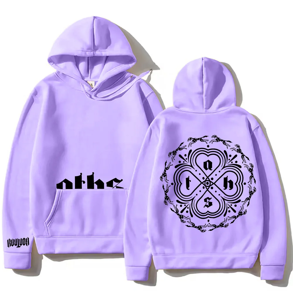 Kontra K Augen Träumen Herzen Sehen موضة هوديس النساء الرجال بلوزات غير رسمية عالية الشارع الخريف الشتاء طويلة الأكمام البلوفرات