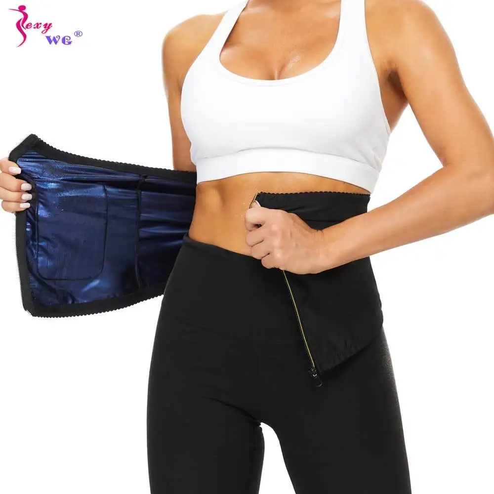 SEXYWG Waist Trainer for Women Sweat Belt Weight Loss Waist Cincher Body Shaper Corset Sauna Girdle Band Strap Belly Control