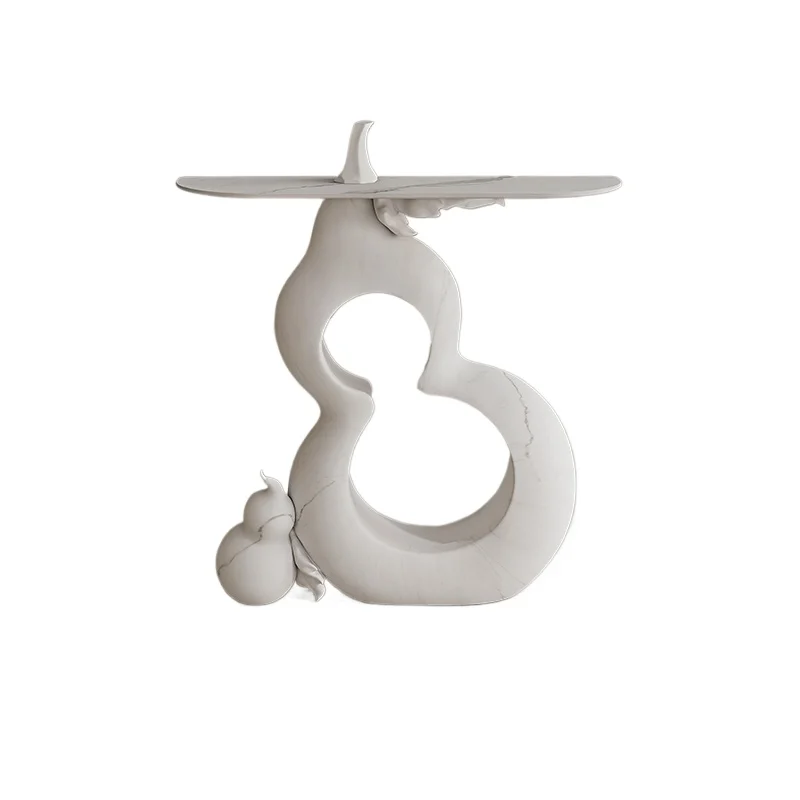 

Baifu Hulu Entrance Table Living Room Feng Shui Villa Entrance Cabinet