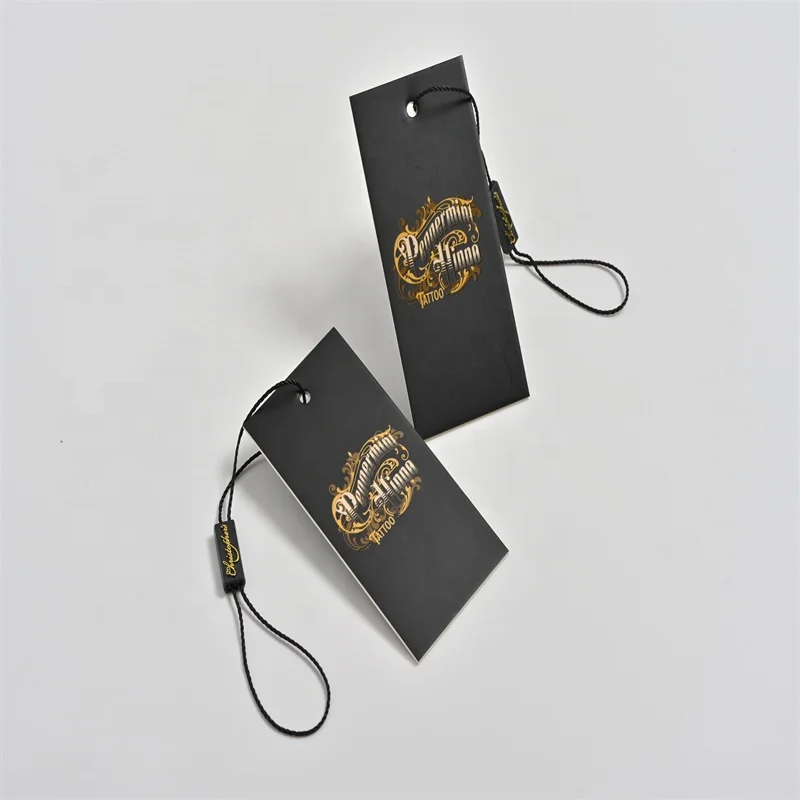 Custom..pieces.Custom Private Logo Clothing Tags Embossed Hang Clothes Stamp Metal Cotton Material String Paper