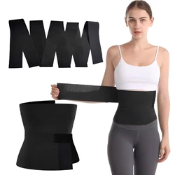 Men Neoprene Sauna Sweat Waist Trainer Wrap Belt Tummy Control Slimming Body Shaper Fat Burn Weight Loss Corset