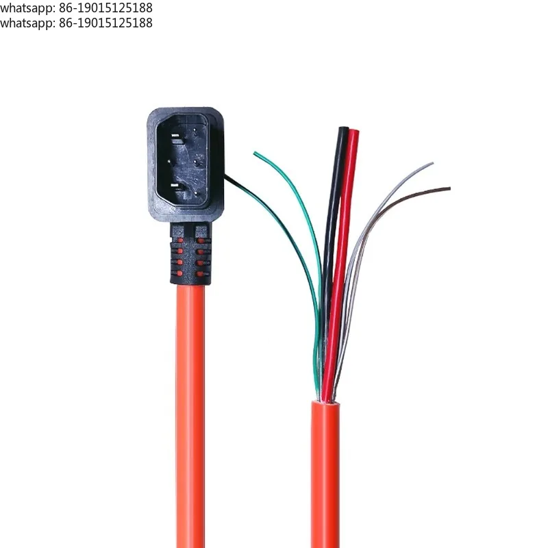 Motorcycle Lithium Battery Connector Charger Socket Line Circular Line Square Line For Super Soco TC TS Tsx Cu