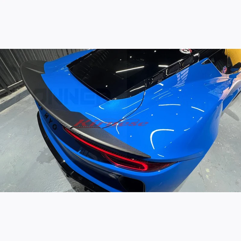 OD Style Carbon Fiber Rear Trunk Tail Boot Lip Wing Ducktail Wing spoiler Car Body Kit For Lotus Emira