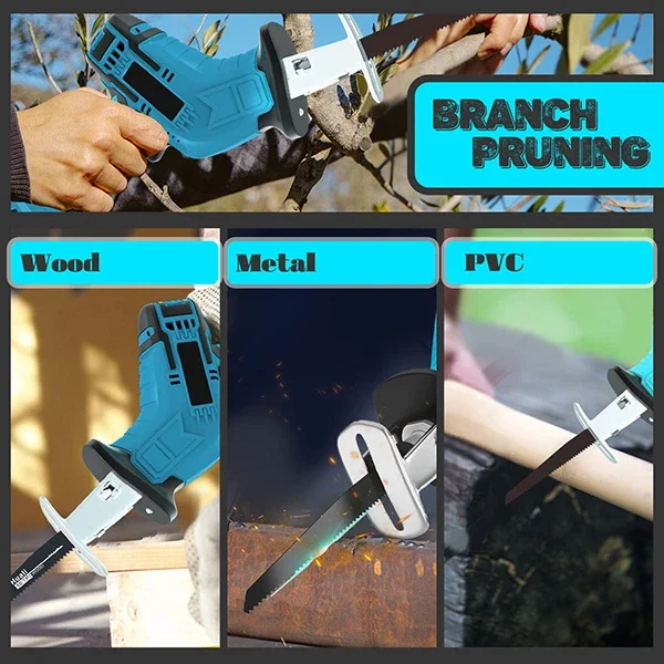 Cordless Reciprocating Saw for - Metal Saw Reciprocating ulasan dan harga