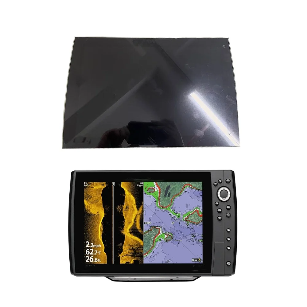 12.1 Inch LCD Display with Touch Screen Panel for Humminbird HELIX 12 Fish Finder Navigation Module Repairment