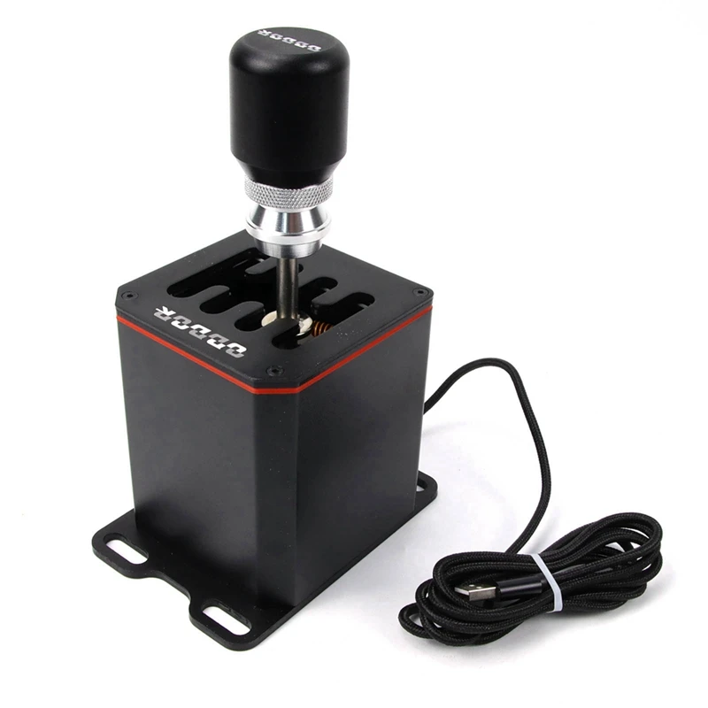 Imagem -02 - Gear Shifter para Logitech Usb Simulação Racing Game Presente de Natal G29 G25 G27 G920 Thrustmaster T300rs gt pc h