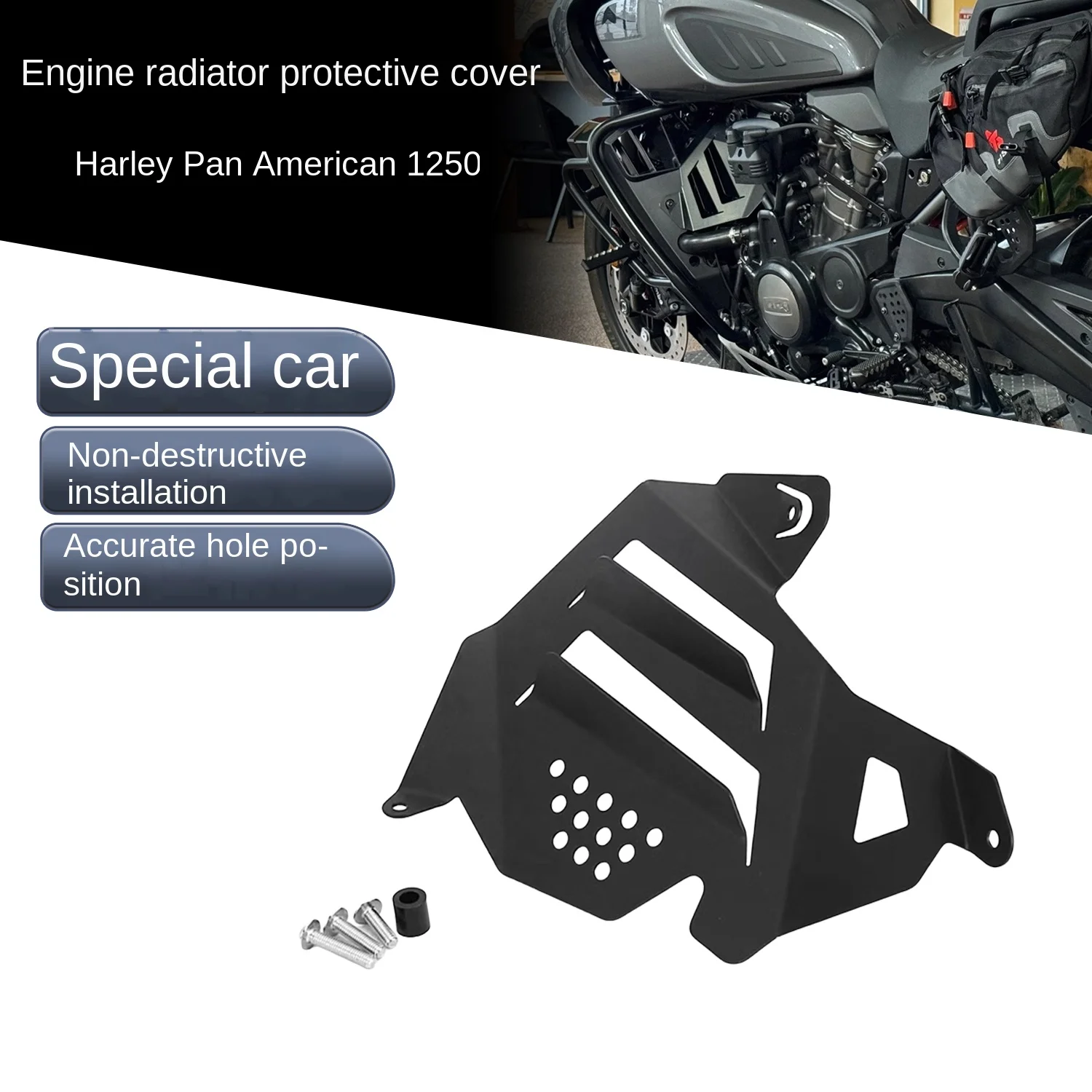For Harley Pan America 1250/Special modified engine radiator protection cover