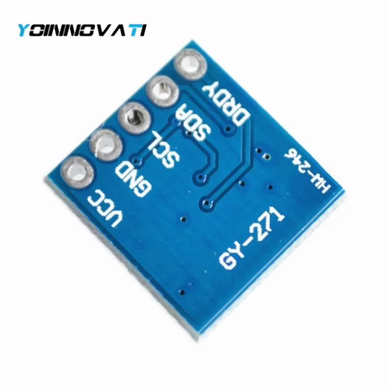 YT 1PCS 5PCS GY-271 QMC5883L module electronic compass compass module three-axis magnetic