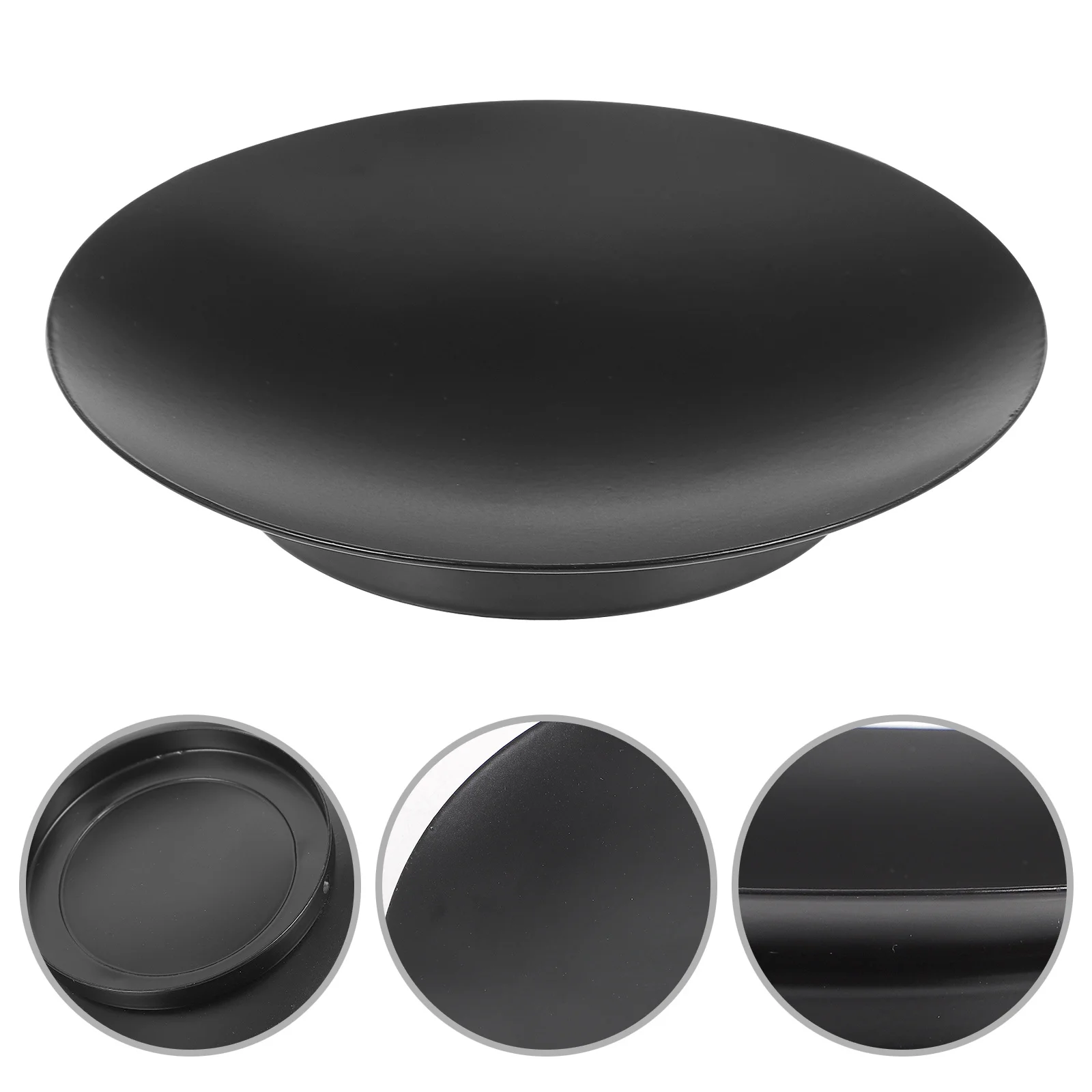 

3Pcs Metal Holders Iron Art Plate Decorative Candleholders for Dining Room Home Wedding Party Tabletop Holder