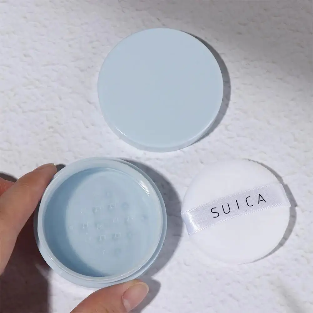 1Pcs Reusable Puff Powder Subpackage Empty Loose Powder Jars White Cap Macaron Dispersion Powder Box 5g Mini Cosmetics Container