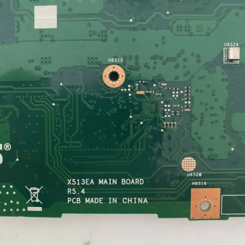 

Для Asus X513EA REV.5.4 с SRK05 I5-1135G7 материнская плата процессора RAM 4 ГБ материнская плата для ноутбука 100% полностью протестирована, работает хорошо