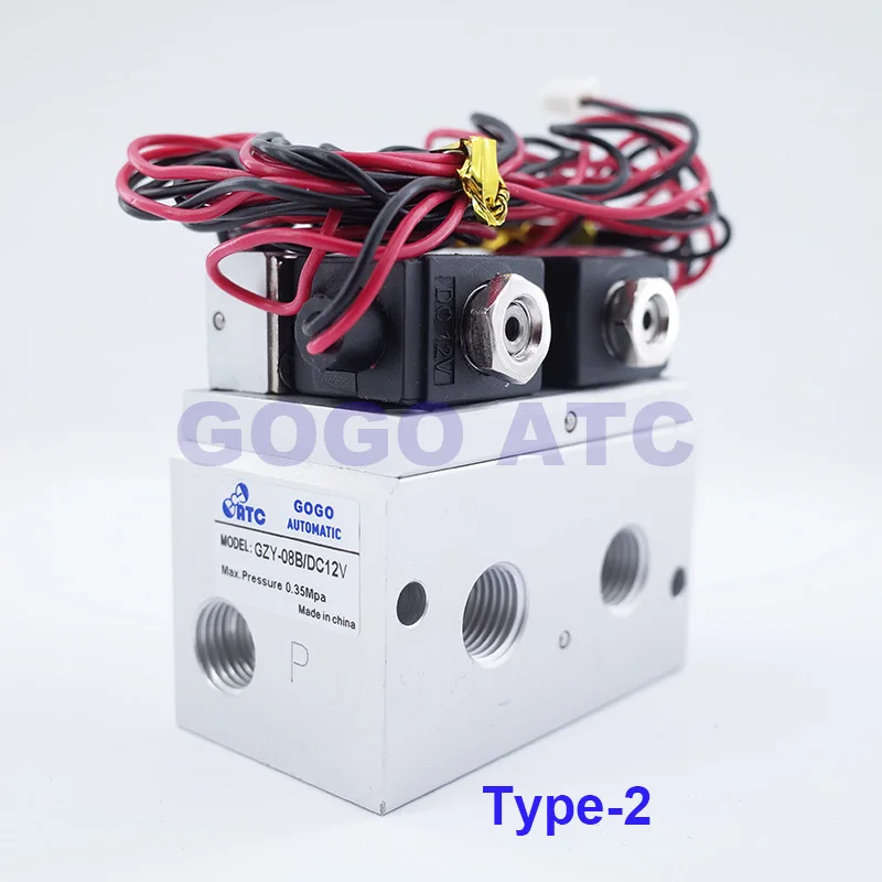 Électrovanne 4 way 2 position Oxygen generator solenoid valve G1/4\ Gaz et carburant — détail 2