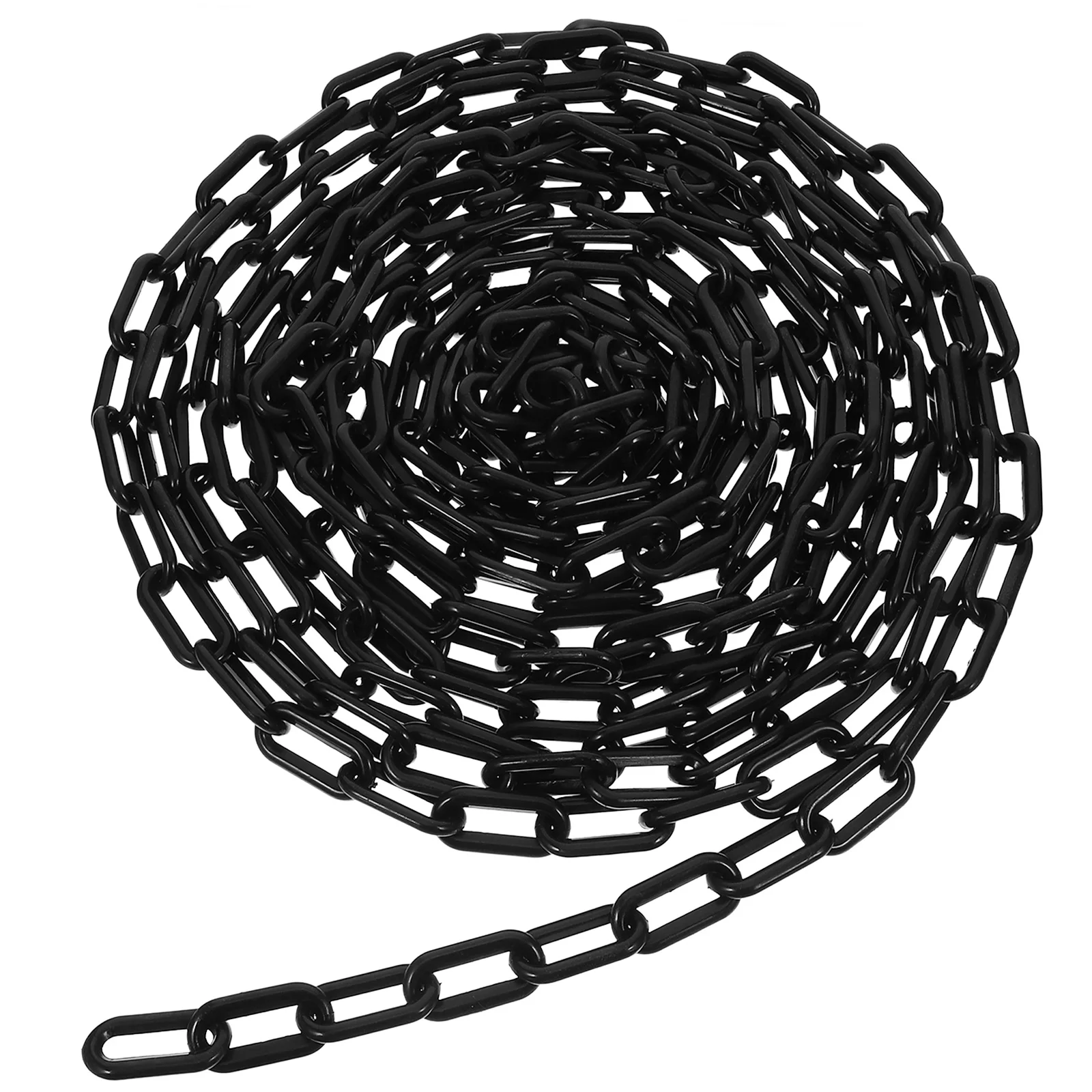 

Plastic Safety Warning Links Barrier Traffic Caution Security Crowd Control Plastic Link Chain Prop Construction