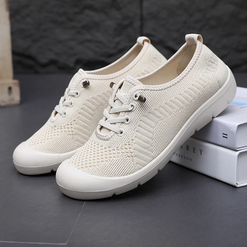 

2025 New Women's Casual Flat Single Shoes Lightweight Comfortable and Breathable Anti-Slip Outsole Free Shipping Women's