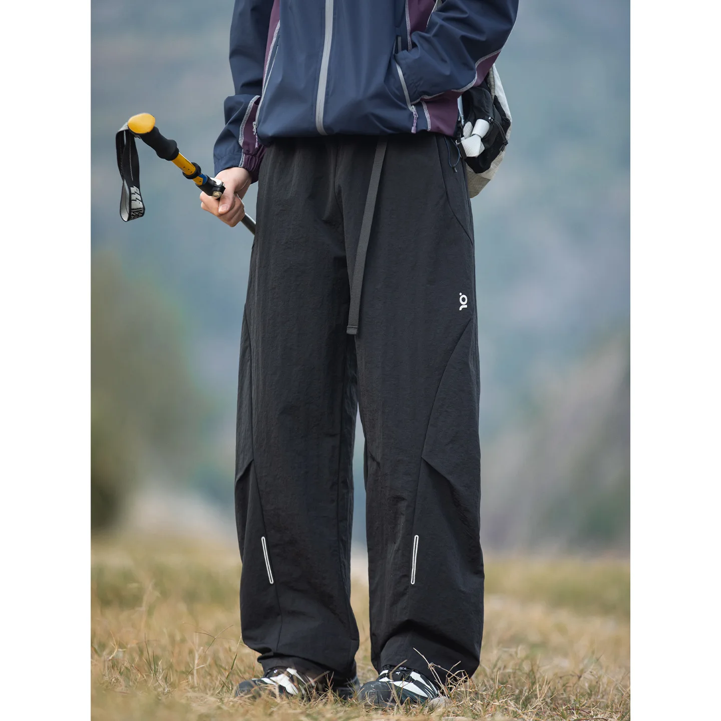 TFETTERS 2026 Spring Techwear Pants Man 3D Panel Pleated Curved Blade Water Repellent Eleastic Waist Baggy Outdoor Cargo Trouser - Image 3