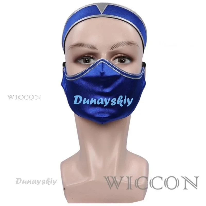 كيتانا ميلينا كاتانا تأثيري لعبة مورتال كوس كومبات بذلة قناع زي المرأة ملابس السباحة بيكيني هالوين كرنفال حفلة البدلة #2