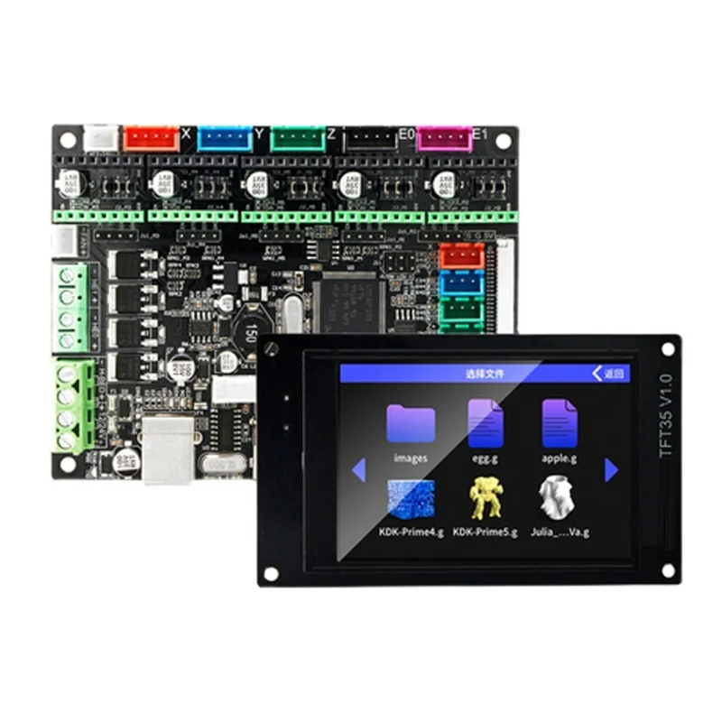 ABJO-สําหรับ MKS Robin Nano V1.2 ควบคุมพร้อมหน้าจอสัมผัส TFT35 สําหรับเครื่องพิมพ์ 3D