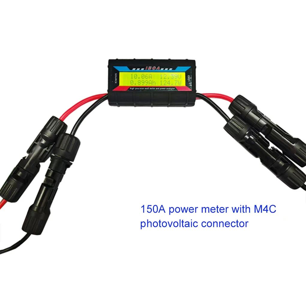 

Тестер аккумуляторных батарей, измеритель мощности для авиамоделей, анализатор, измеритель тока и мощности, тестер солнечной энергии с фотоэлектрическим разъемом 150/200А