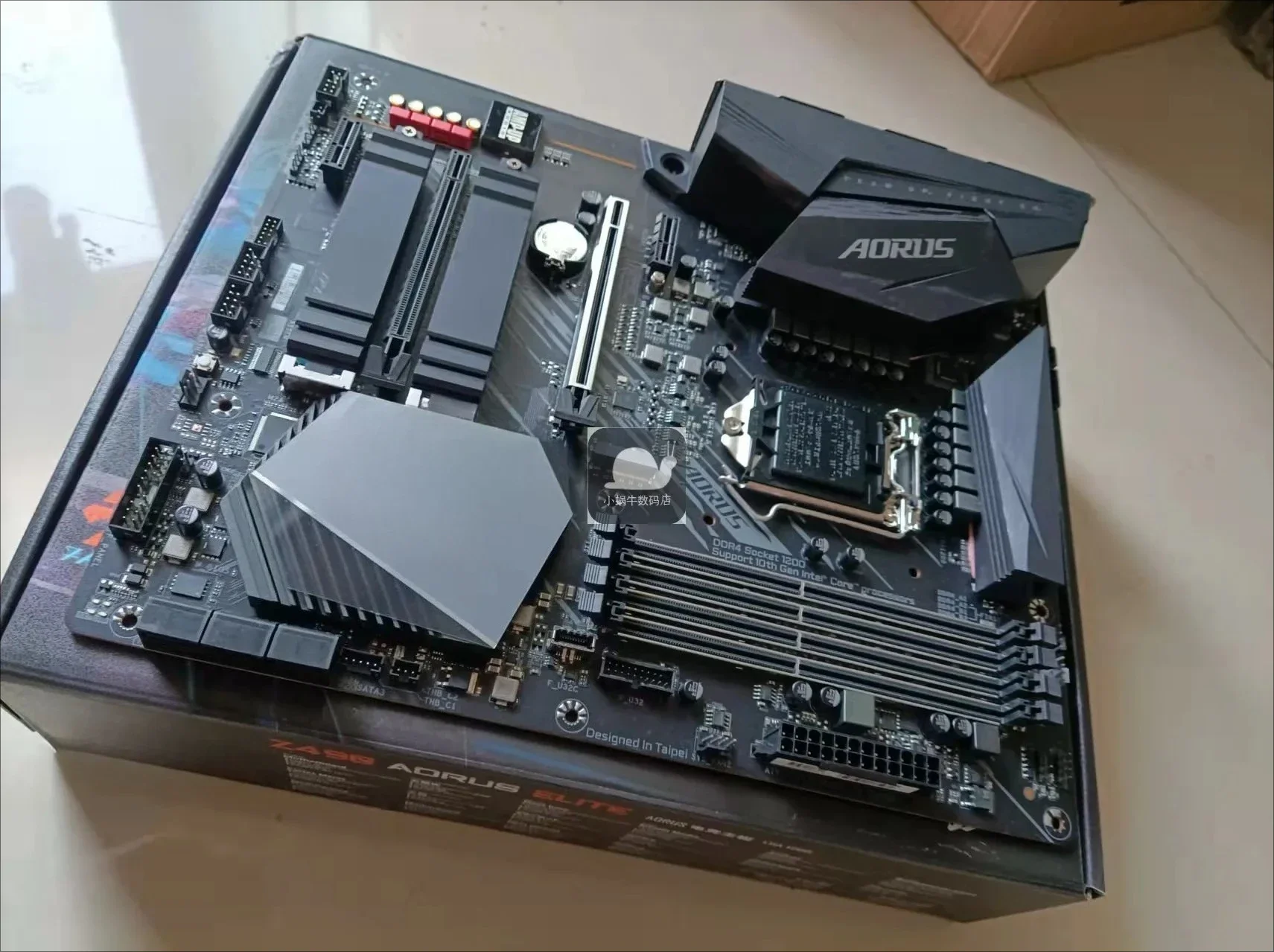 For Gigabyte Z490 AORI ELITE new desktop computer main board supports 11th generation Used