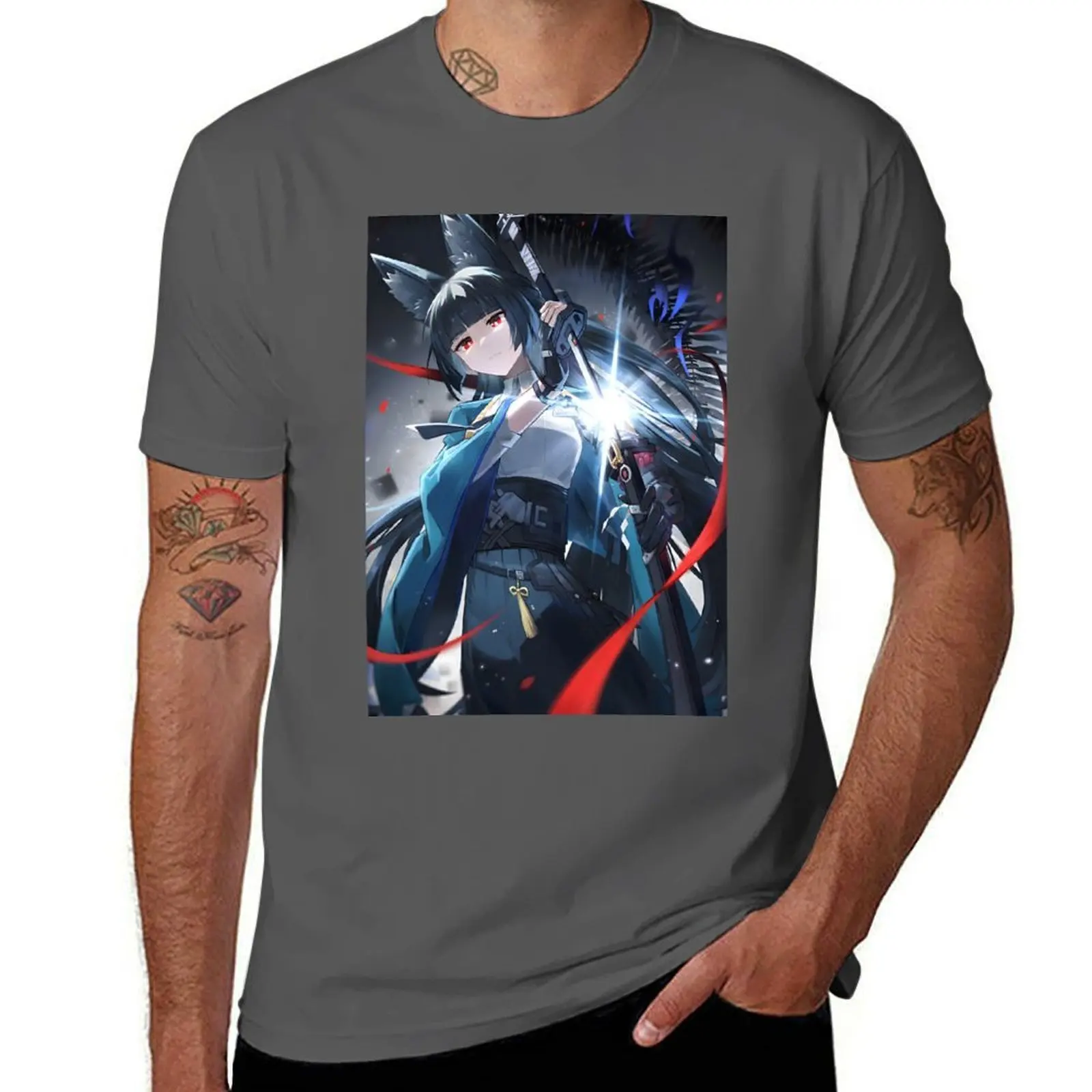 

Hoshimi Miyabi from zenless zone zero T-Shirt graphic t shirts for man man t shirts high quality luxury brand T-Shirt