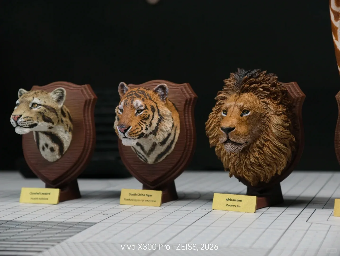 Animal Heavenly Leopards/Antelopes/Tigers/Rhinos/Lions/Giraffes Body Resin Animal Model Realistic Fridge Magnet Model Figurine view 3
