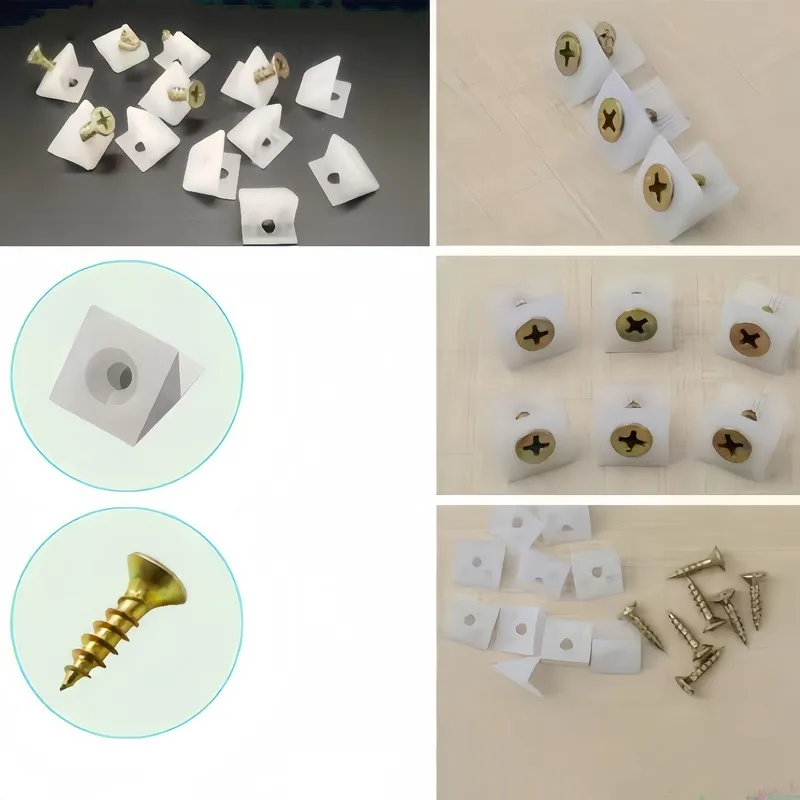 Repair Sagging Drawers with 2 set Drawer Wedges, Sturdy Support, Includes Screws and Fasteners, Reusable, Easy Installation