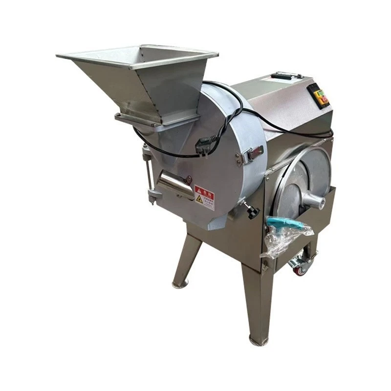vegetable shredding and dicing single-head multi-functional vegetable cutter, commercial stainless steel vegetable cutter