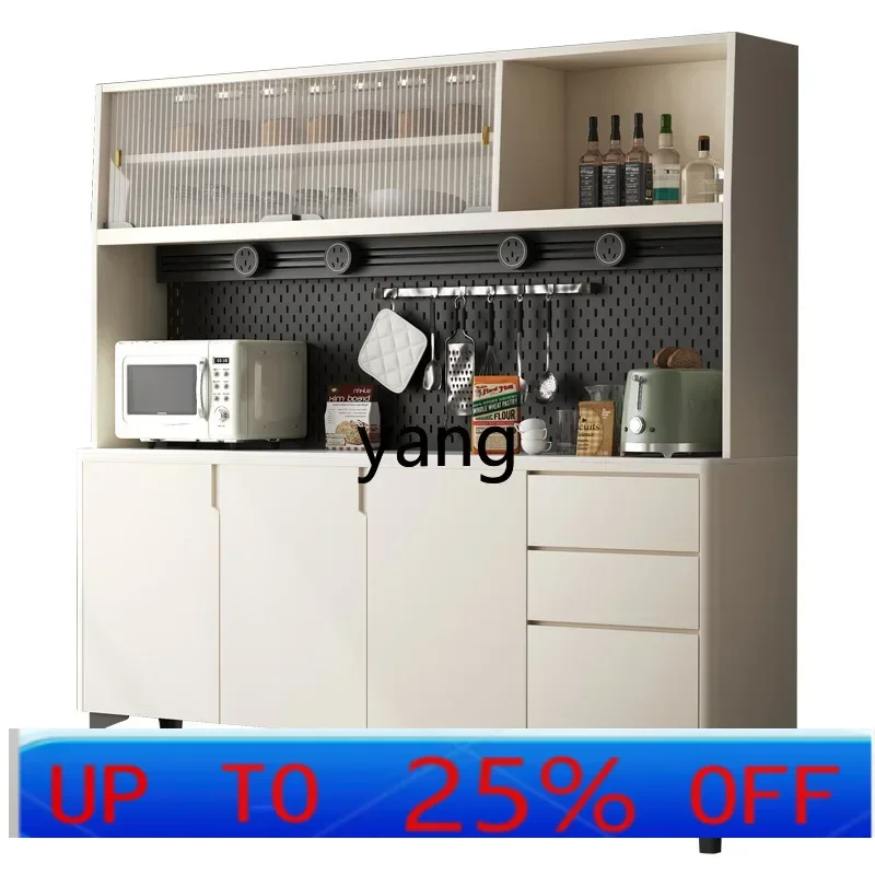 

LMM rock slab dining side against the wall integrated cabinet simple household living room locker