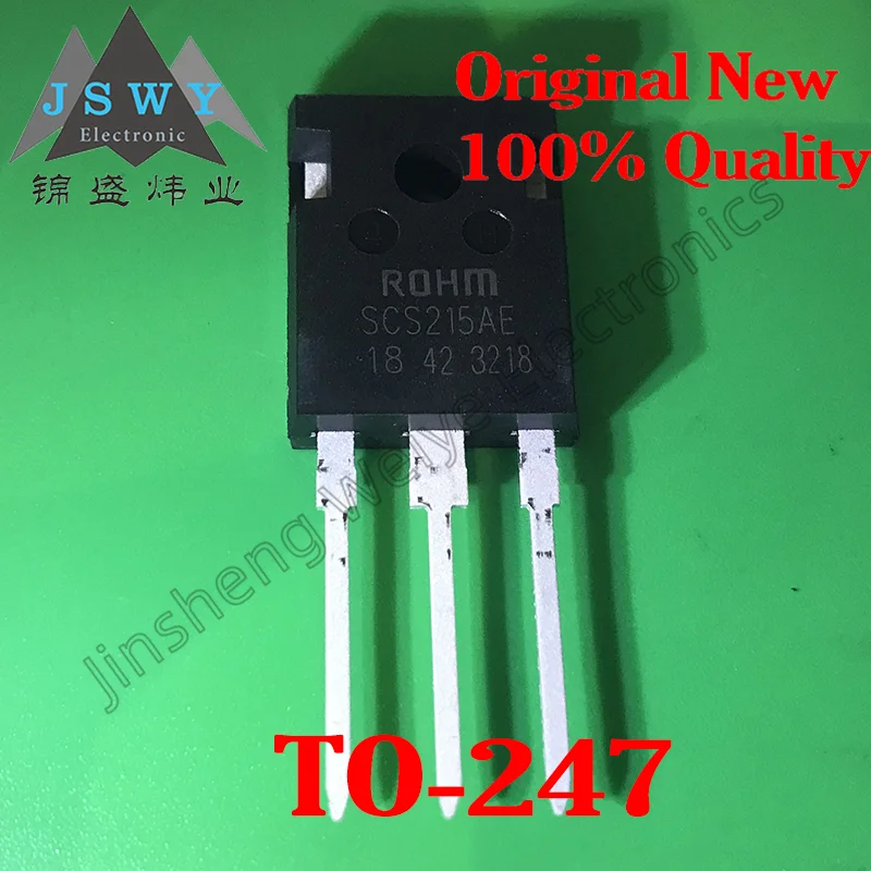 5~10PCS SCS215AEC SCS215AE SCS215 Power SiC Transistor TO247 Schottky Diode 100% Brand New Original