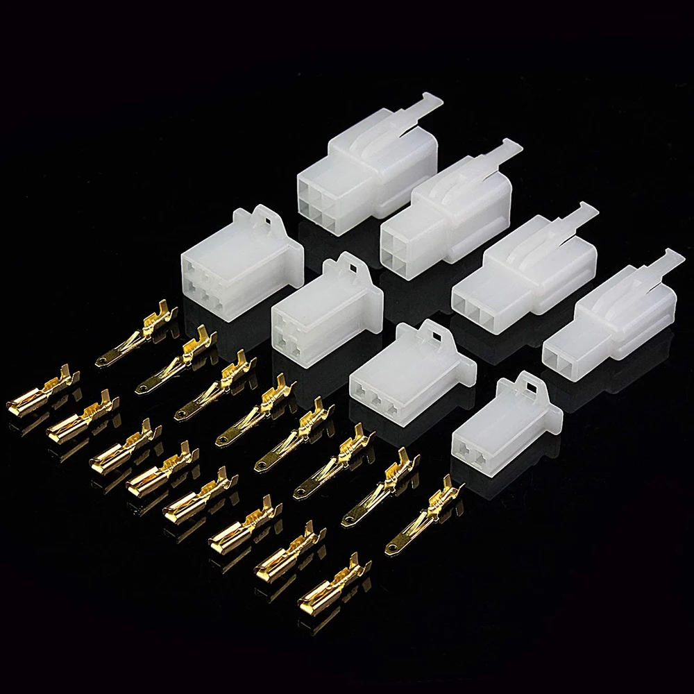 380-teiliges 2/3/4/6-Pin Kabelverbinder-Set für Auto, Schiffs- und Motorrad-Elektroanschlüsse (Stecker und Buchsen) – Detail 5