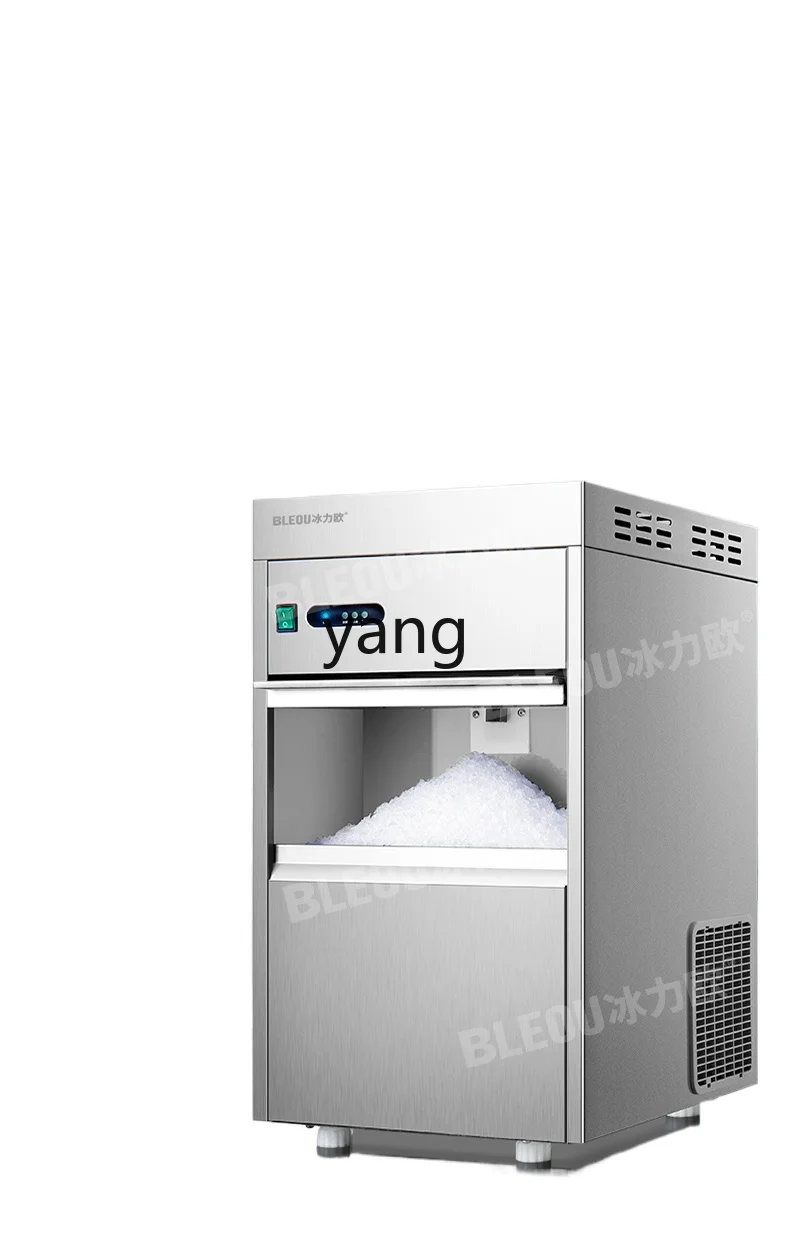 Máquina de gelo de floco de neve LMM comercial máquina de gelo triturado tudo-em-um granulador automático laboratório panela quente sashimi