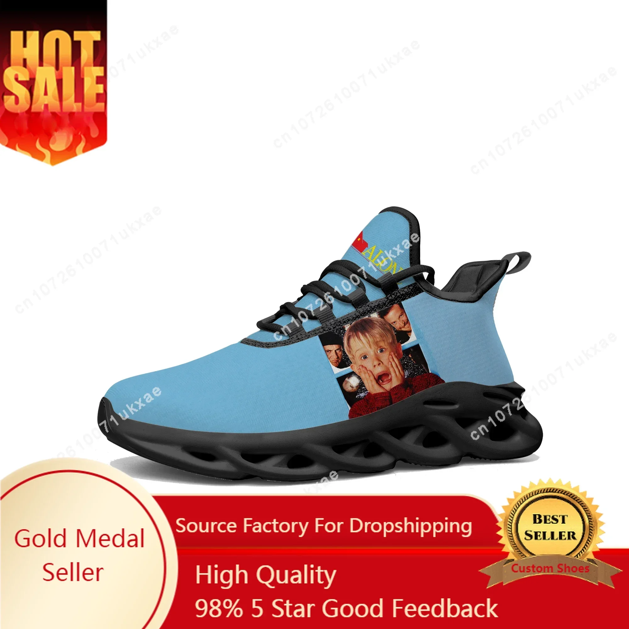 Home Alone Flats Sneakers Mens Womens Kevin Sports Running Shoes High Quality Sneaker Lace Up Mesh Footwear custom made Shoe