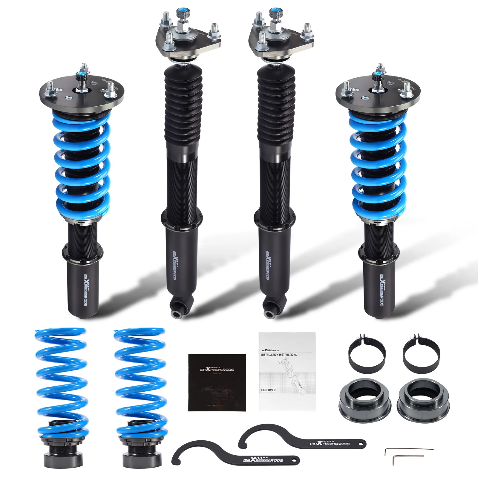 

New 24 Way Coilovers Shocks Struts Kit for Lexus IS250/IS350/IS300 AWD XE30 GRL15 2014-2025 STREET Use Shocks