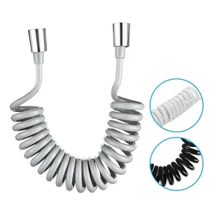 Feder Duschdüse Streulingschlauch, flexible Weichschläuche, Teleskoprohr, Toilettenbidé -Sprührohr, 1,5 2 m 10 Hauptverkäufe flexible Luftkündigung - №7