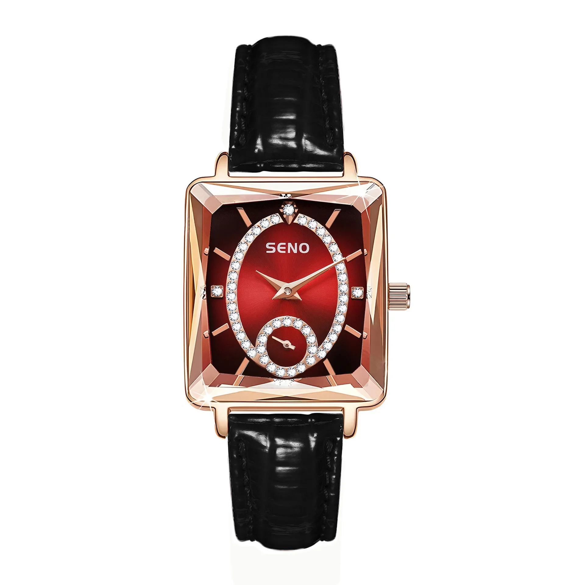 Fashion Watch Ladies Square Women Watches Top Brand Luxury Rose Golden Quartz Stainless Steel Waterproof Wrist Watch Reloj Mujer