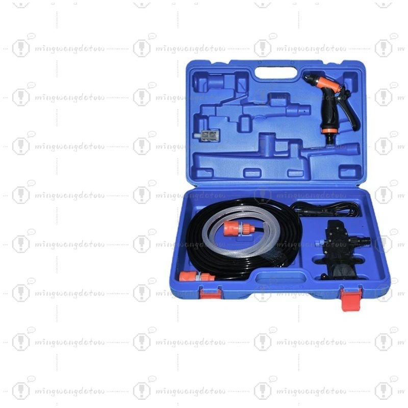 12V Car & 220V Home Dual Use High Pressure Car Washer Portable Electric Water Pump Auto Cleaning Tool Wireless Rechargeable