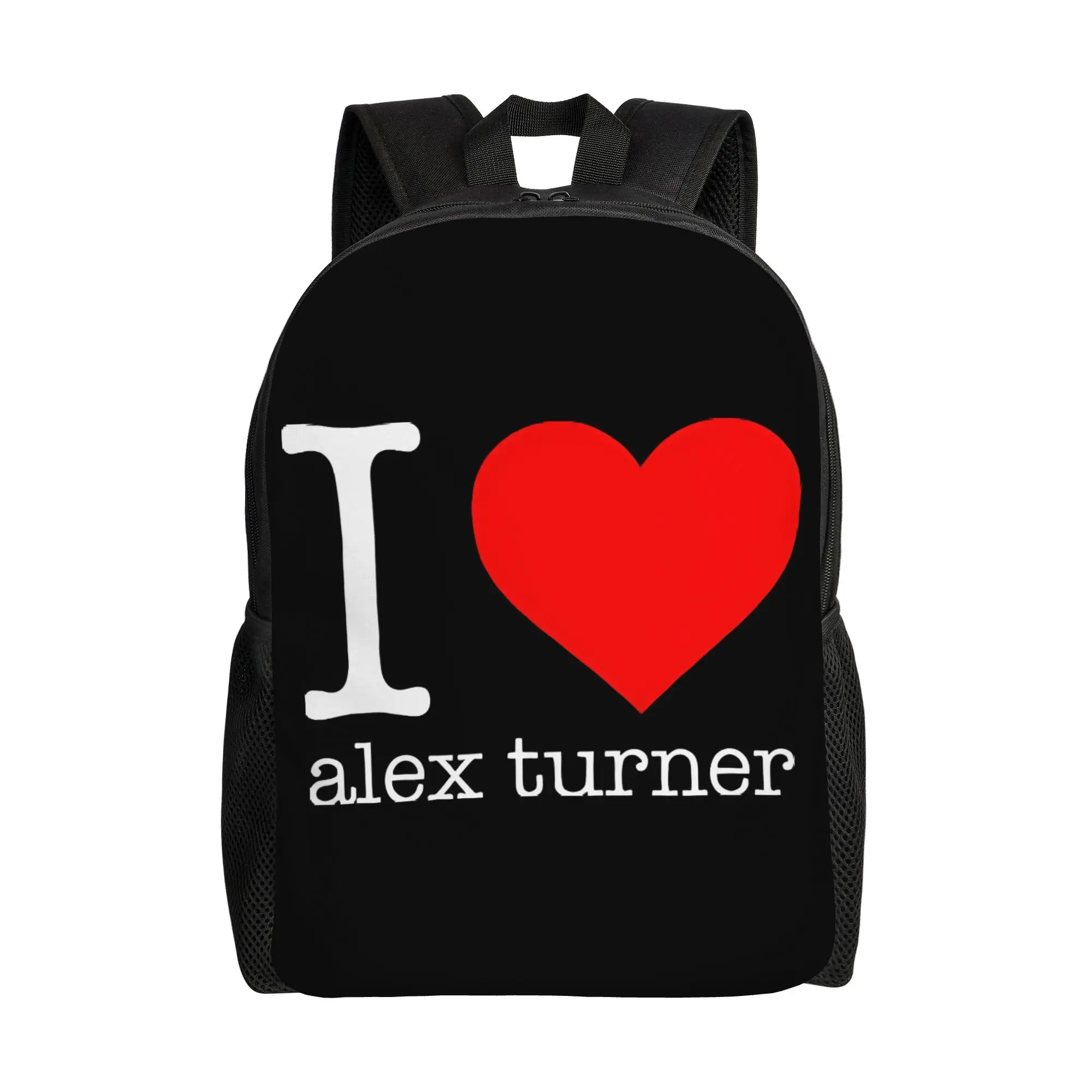 

I Love Alex Turnerr Alex Turnerr Backpack Students Daily Large Capacity Laptop Bag Back To School Season