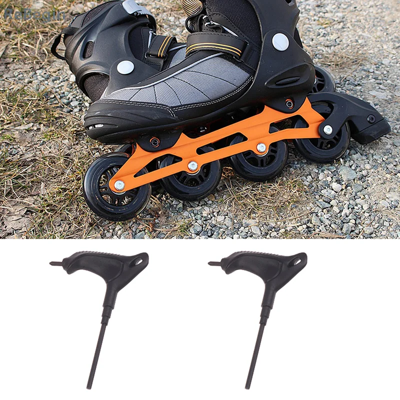 4 مللي متر T مقبض مفك زلاجات مضمنة تو وقف المفك المحمولة Longboard صيانة إصلاح الملحقات