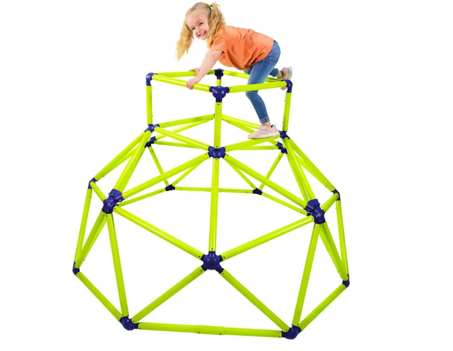 Active Outdoor Fun Jungle Gym Dome Monkey Bars Climbing Tower for Kids