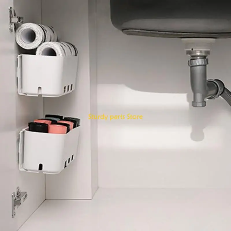 97QC منظم خزانة قابل للسحب مكون من قطعتين لغسيل غرفة نوم المطبخ والحمام #1